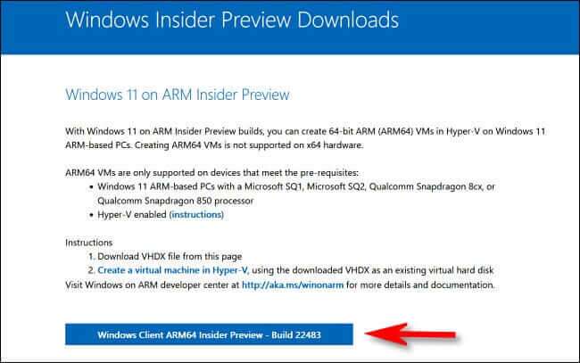windows_insider_preview_arm64-650x407 كيفية تشغيل Windows 11 على Intel أو M1 Mac