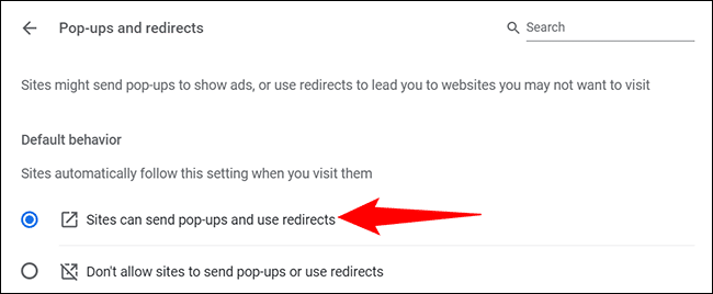 1-disable-pop-up-blocker-chrome-desktop كيفية تعطيل أداة حظر النوافذ المنبثقة في Chrome و Firefox و Edge و Safari