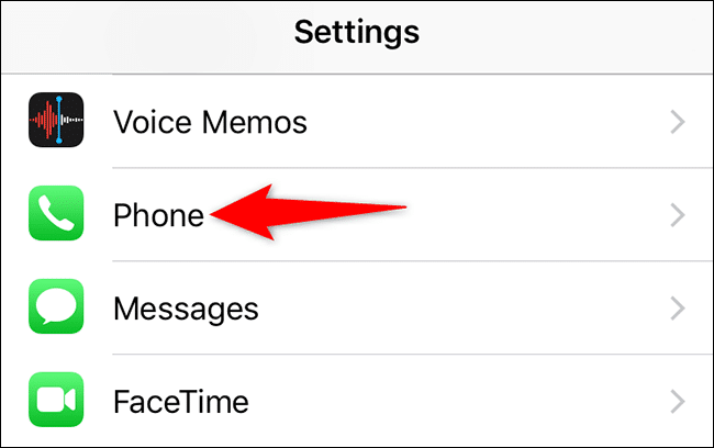 1-phone-settings كيف ترى الأرقام المحظورة على iPhone