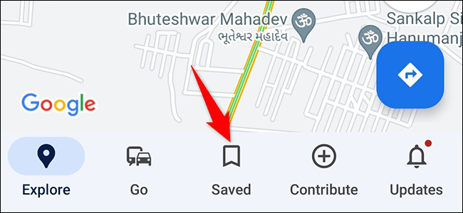 1-saved-places-maps كيفية تغيير عنوان منزلك على Google Maps