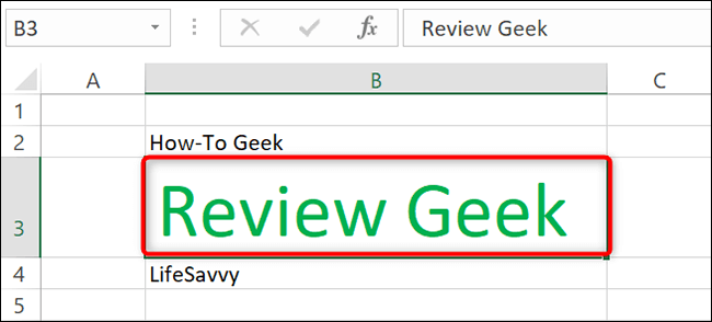 1-select-cells كيفية مسح التنسيق في Microsoft Excel