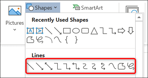 10-select-line كيفية إدراج سطر في Microsoft Word