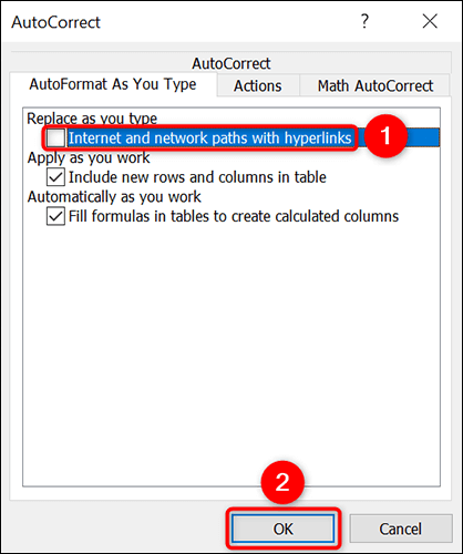 11-disable-hyperlinks-excel كيفية إزالة الارتباطات التشعبية في Microsoft Excel