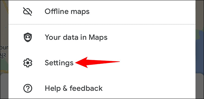 2-maps-settings كيفية تمكين الوضع المظلم في خرائط Google على Android