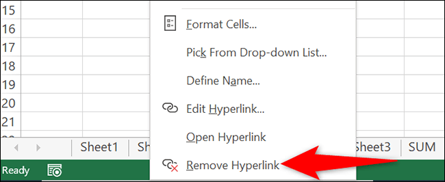 كيفية إزالة الارتباطات التشعبية في Microsoft Excel - %categories