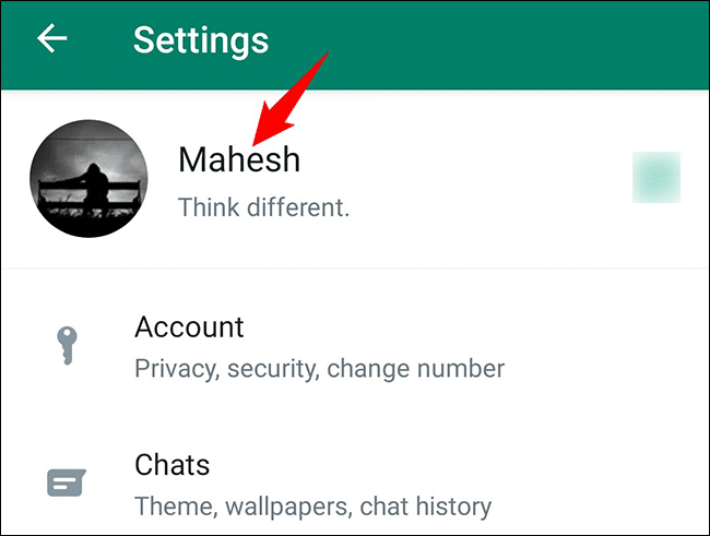 2-whatsapp-profile كيفية التحقق من رقم WhatsApp الخاص بك