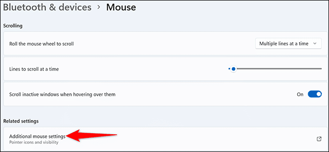 3-advanced-mouse-settings كيفية إخفاء المؤشر أثناء الكتابة في Windows 10 أو Windows 11