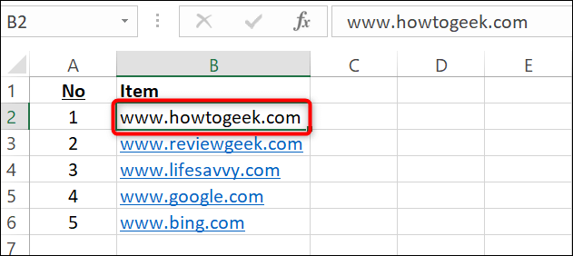 3-single-hyperlink-removed كيفية إزالة الارتباطات التشعبية في Microsoft Excel