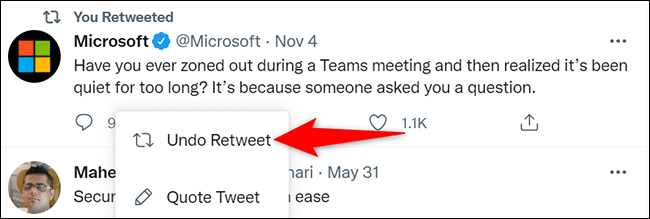 3-twitter-desktop-delete-retweet كيفية حذف إعادة التغريد على تويتر