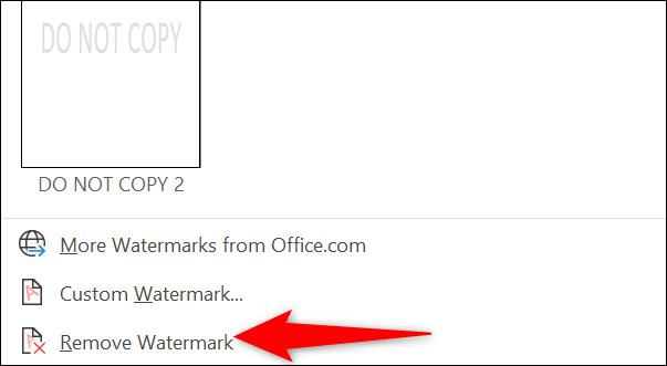 3-word-remove-watermark كيفية إزالة علامة مائية في Microsoft Word