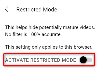 3-youtube-desktop-disable-restricted-mode كيفية إيقاف تشغيل وضع تقييد المحتوى على YouTube