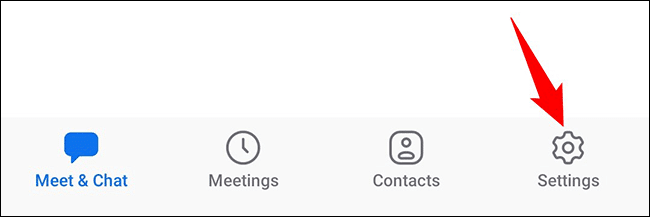 3-zoom-mobile-settings كيف تغير اسمك على Zoom