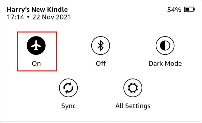 4-airplane كيف تجبر Kindle على البحث عن كتب جديدة