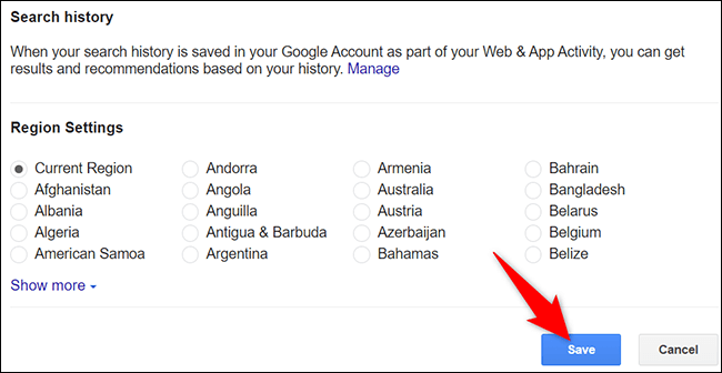 4-google-desktop-save-changes كيفية إيقاف تشغيل البحث الآمن على بحث Google