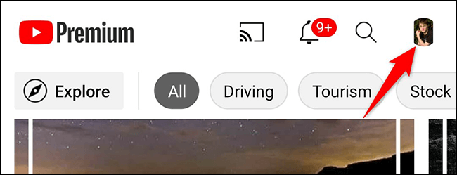 4-youtube-mobile-profile كيفية إيقاف تشغيل وضع تقييد المحتوى على YouTube