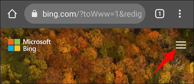 5-bing-mobile-menu كيفية إيقاف تشغيل البحث الآمن على Google و Bing و Yahoo و DuckDuckGo