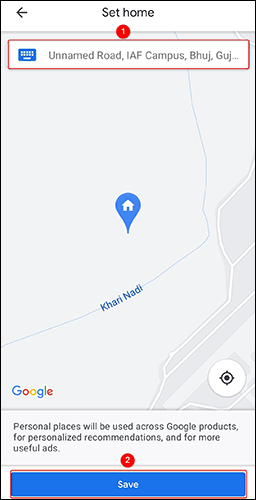 5-change-home-address-maps كيفية تغيير عنوان منزلك على Google Maps