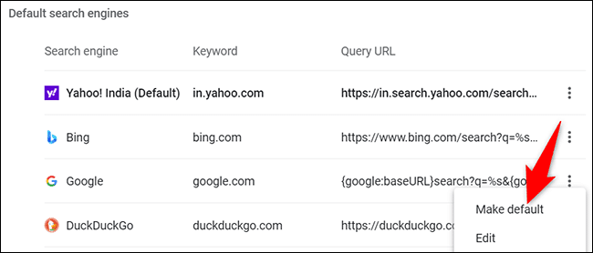 5-chrome-desktop-default-search-engine كيفية إزالة محرك بحث Yahoo! من Google Chrome