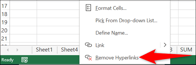 5-remove-multiple-hyperlinks كيفية إزالة الارتباطات التشعبية في Microsoft Excel