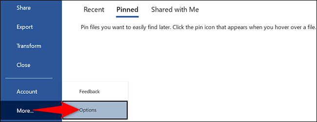5-word-options كيفية تغيير لون الصفحة في Microsoft Word