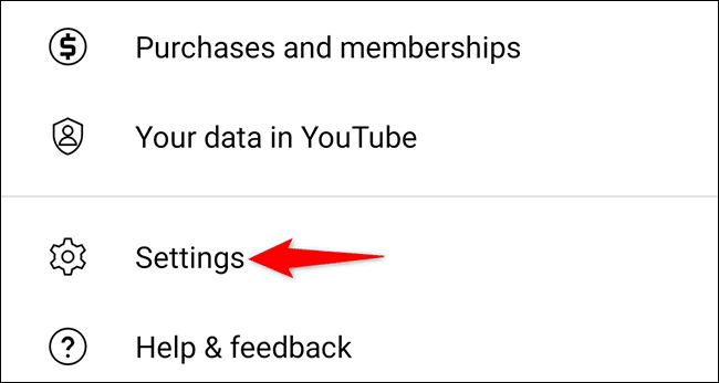 5-youtube-mobile-settings كيفية إيقاف تشغيل وضع تقييد المحتوى على YouTube