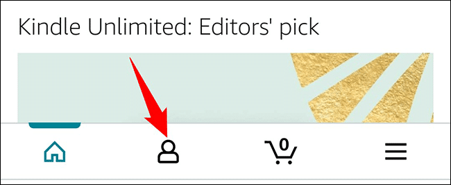 6-amazon-mobile-menu كيفية إلغاء اشتراك أمازون كيندل غير المحدود