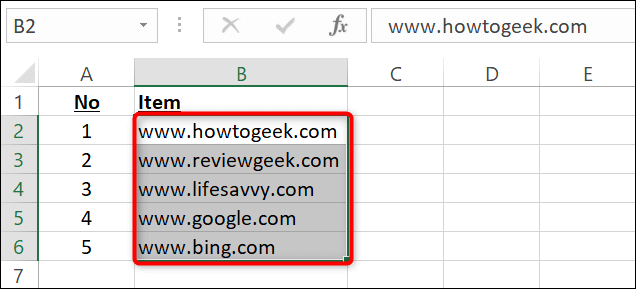 6-multiple-hyperlinks-removed كيفية إزالة الارتباطات التشعبية في Microsoft Excel