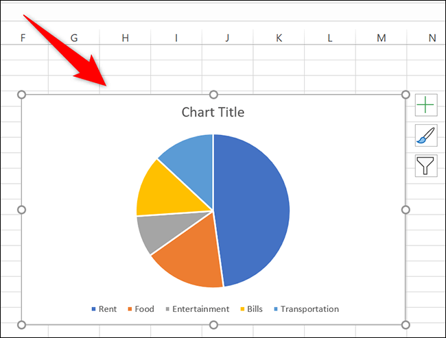 7-add-pie-chart-excel كيفية عمل مخطط دائري في Microsoft Excel