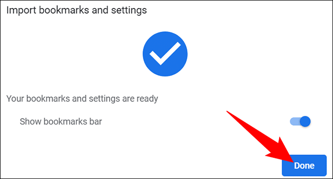 7-chrome-desktop-html-bookmarks-imported كيفية استيراد الإشارات المرجعية إلى Google Chrome