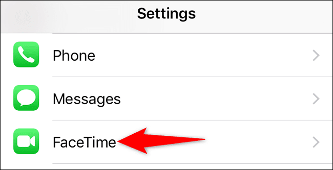 7-facetime-settings كيف ترى الأرقام المحظورة على iPhone