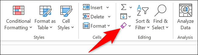 8-clear-excel كيفية مسح التنسيق في Microsoft Excel