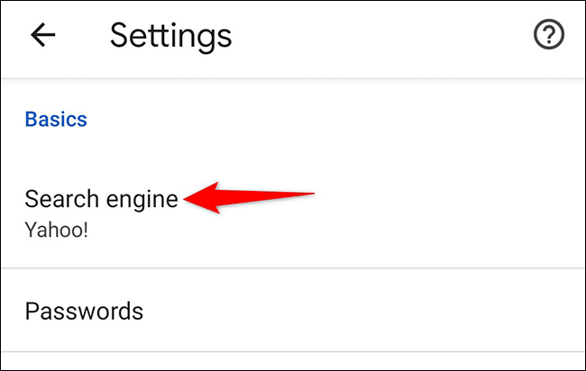 9-chrome-mobile-search-engine كيفية إزالة محرك بحث Yahoo! من Google Chrome