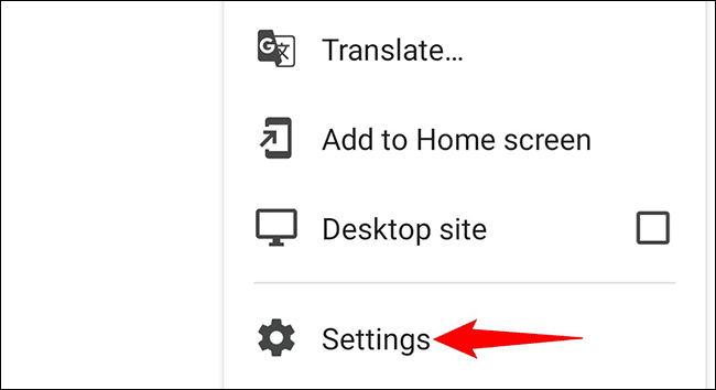 9-chrome-mobile-settings كيفية استيراد الإشارات المرجعية إلى Google Chrome
