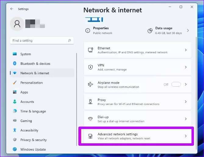 Advanced-network-settings-W11_4d470f76dc99e18ad75087b1b8410ea9-669x516 أفضل 6 طرق لإصلاح عدم اتصال تطبيقات Windows 11 بالإنترنت