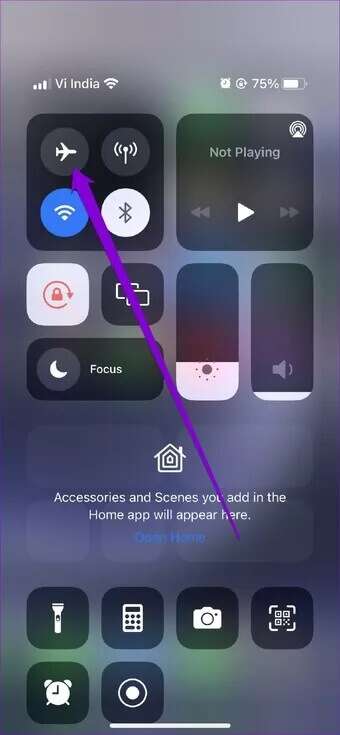 Airplane-Mode-Toggle-on-iPhone_7c4a12eb7455b3a1ce1ef1cadcf29289-340x735 أفضل 8 طرق لإصلاح تعطل البريد الصوتي على iPhone