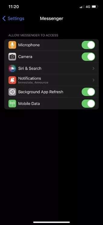 Allow-Messenger-Permissions-on-iPhone_7c4a12eb7455b3a1ce1ef1cadcf29289-340x736 أفضل 7 طرق لإصلاح استمرار تعطل Facebook Messenger