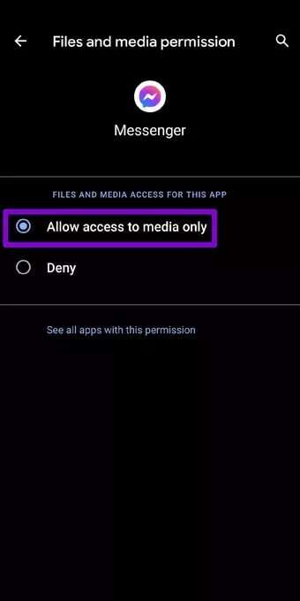 أفضل 7 طرق لإصلاح استمرار تعطل Facebook Messenger - %d9%8eapplication Allow Messenger Permissions 7c4a12eb7455b3a1ce1ef1cadcf29289 340x680 - أفضل 7 طرق لإصلاح استمرار تعطل Facebook Messenger