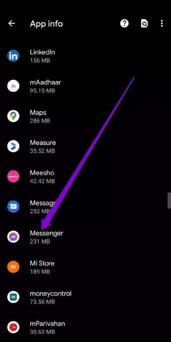 Android-App-List_7c4a12eb7455b3a1ce1ef1cadcf29289-340x680 أفضل 7 طرق لإصلاح استمرار تعطل Facebook Messenger