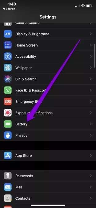 Battery-Settings-on-iPhone_935adec67b324b146ff212ec4c69054f-312x675 أفضل 9 طرق لإصلاح خطأ تحميل الصور على iPhone