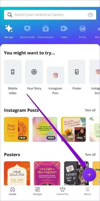 Canva-Mobile-App_2021-12-06-091108_7c4a12eb7455b3a1ce1ef1cadcf29289-340x680 كيفية إزالة خلفية صورة واستبدالها في Canva