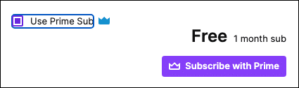 Check-the-use-Prime-Sub-box-and-then-click-Subscribe-with-Prime كيفية الاشتراك في Twitch Streamer باستخدام Amazon Prime