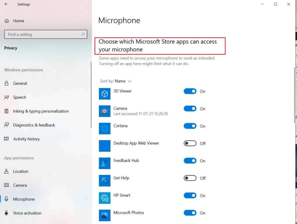 Choose-which-Microsoft-Store-Apps-can-access-your-microphone-1024x771-1-1024x771 إصلاح خطأ عدم تثبيت أجهزة الصوت على Windows 10