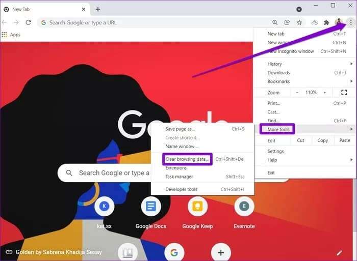 Clear-Browsing-Data-in-Chrome_2021-11-26-055137_935adec67b324b146ff212ec4c69054f-700x513 إصلاح عدم تحميل الصور في Chrome