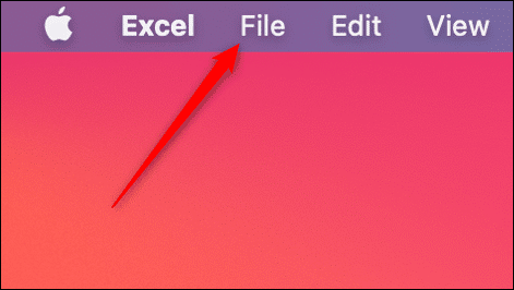 Click-File-on-Mac. كيفية تغيير أو إزالة كلمة مرور المصنف في Excel