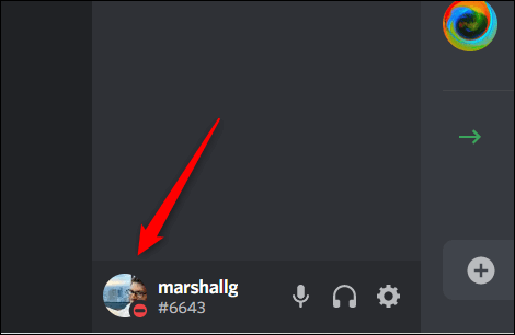 Click-your-profile-image. ماذا يعني الخمول في Discord؟