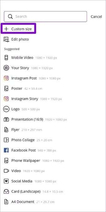 Custom-Size-Template-in-Canva-App_2021-12-06-100227_7c4a12eb7455b3a1ce1ef1cadcf29289-340x680 كيفية إزالة خلفية صورة واستبدالها في Canva