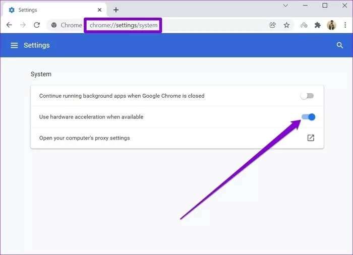 Disable-Hardware-Acceleration-on-Chrome_935adec67b324b146ff212ec4c69054f-700x506 أفضل 8 طرق لإصلاح عدم مزامنة الصوت على YouTube