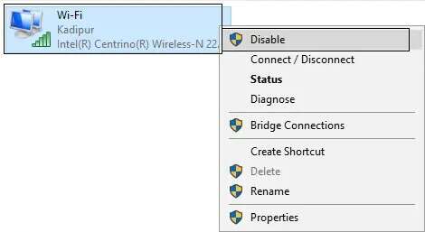 Disable-the-wifi-which-cant-configure-the-ip-470x257 إصلاح خطأ عدم وجود تكوين IP صالح في Ethernet
