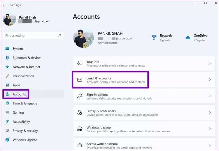 Emails-and-Accounts_935adec67b324b146ff212ec4c69054f-700x484 أهم 7 طرق لإصلاح تعطل تطبيق Mail على Windows 11