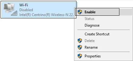 Enable-the-Wifi-to-reassign-the-ip-440x202 إصلاح خطأ عدم وجود تكوين IP صالح في Ethernet